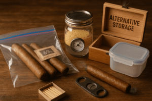 keep cigars fresh without humidor