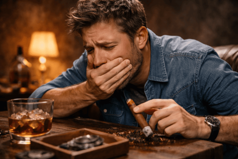 Can Cigars Make You Throw Up