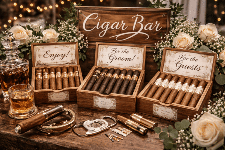 Cigars For Wedding Cigar Bar